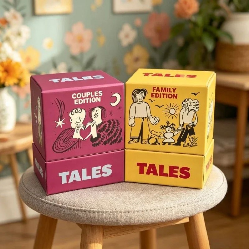 Board Game For Couple - TALES Couples Edition 150Pcs Conversation Cards