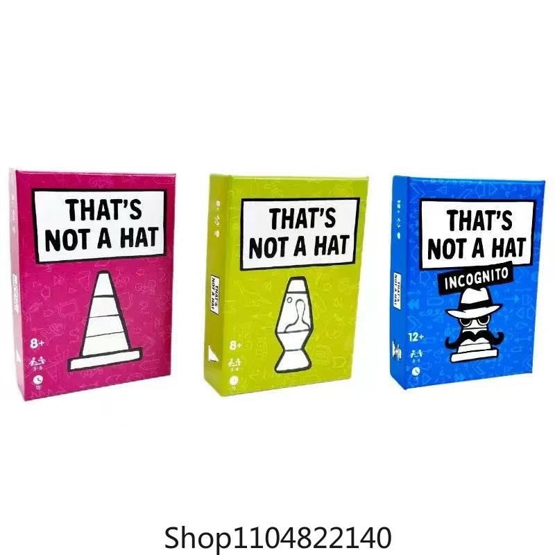 Board Game English - Unique That’s Not a Hat Happy
