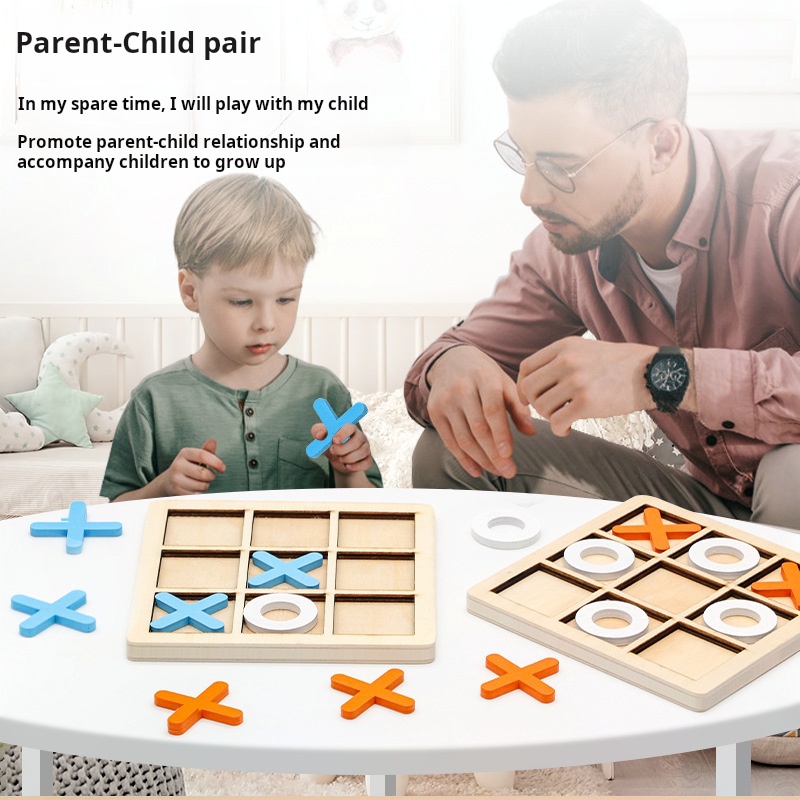 XO Tic-tac-toe children's Link - đánh giá và giá Board Game For 3 Players