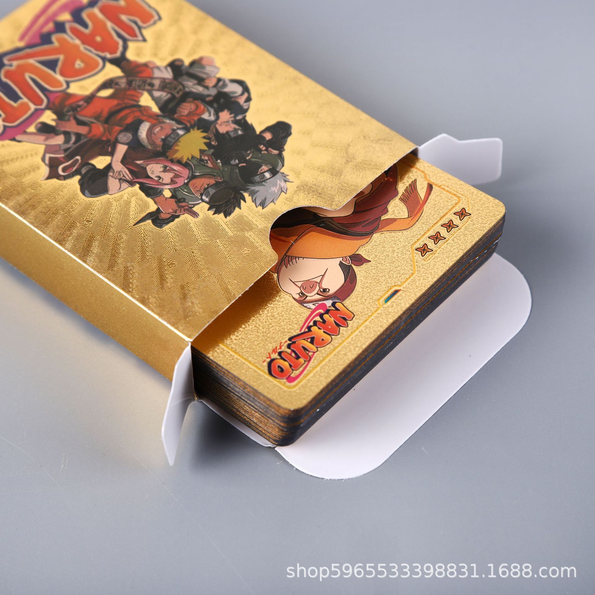 55pcs Naruto Card Gold English - đánh giá và giá Board Game English