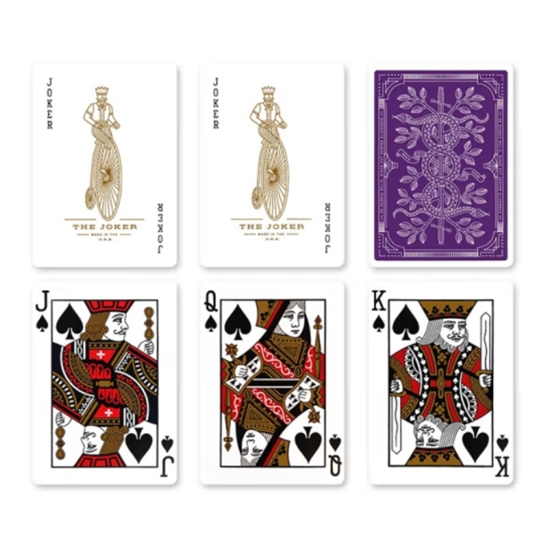Tím Quân Chủ Thẻ Chơi Bởi Theo - đánh giá và giá Board Game Viral