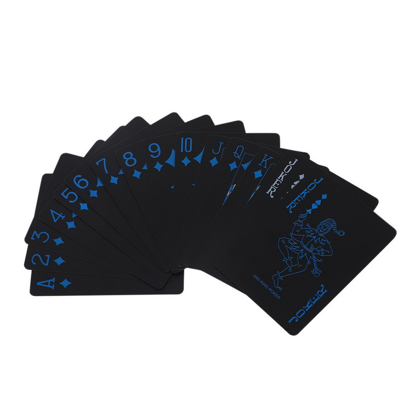 Black Plastic Playing Cards Bl - đánh giá và giá Board Game Viral