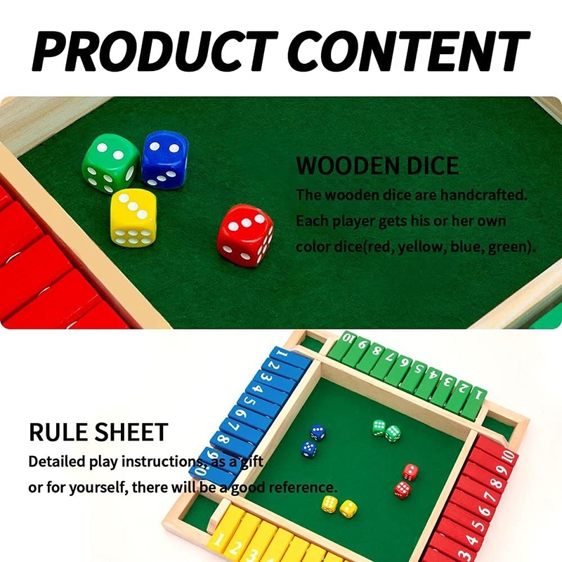 Arithmetic Dice Board Game Fou - đánh giá và giá Board Game For 3 Players