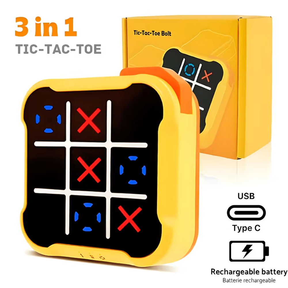 3in1 Electronic TIC-TAC-TOE Bo - đánh giá và giá Board Game For 3 Players