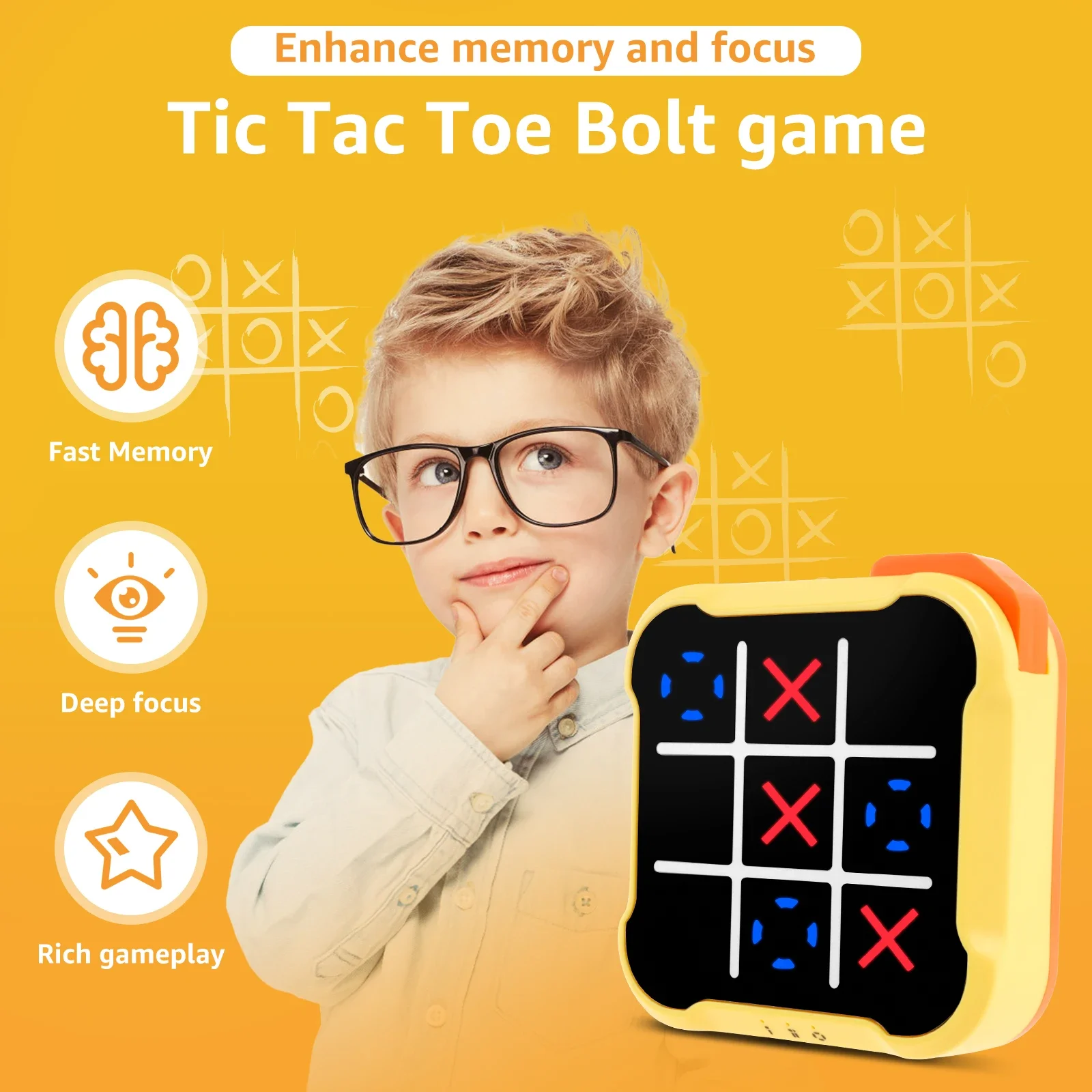 3in1 Electronic TIC-TAC-TOE Bo - đánh giá và giá Board Game For 3 Players