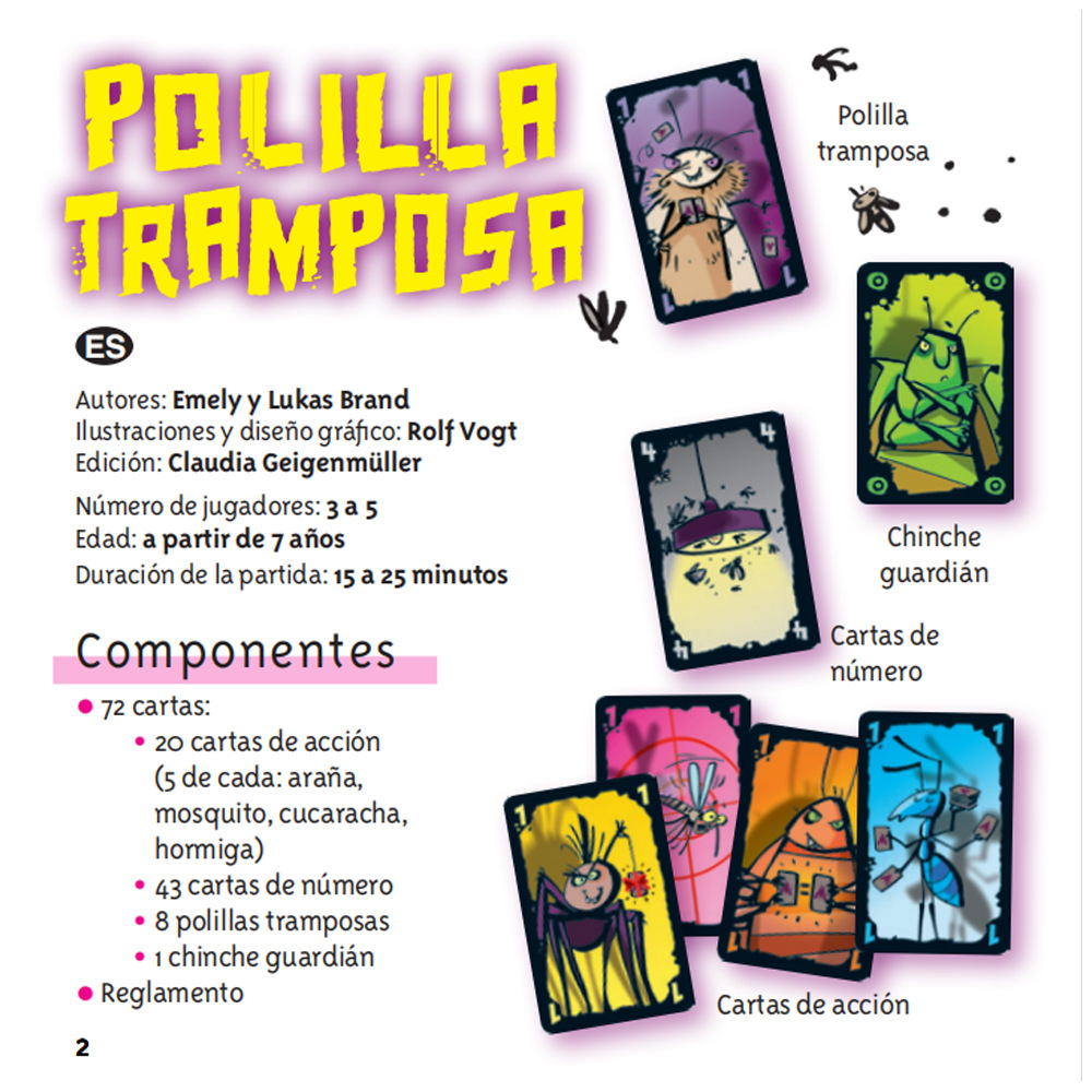 Polilla Tramposa Español Playi - đánh giá và giá Board Game Viral