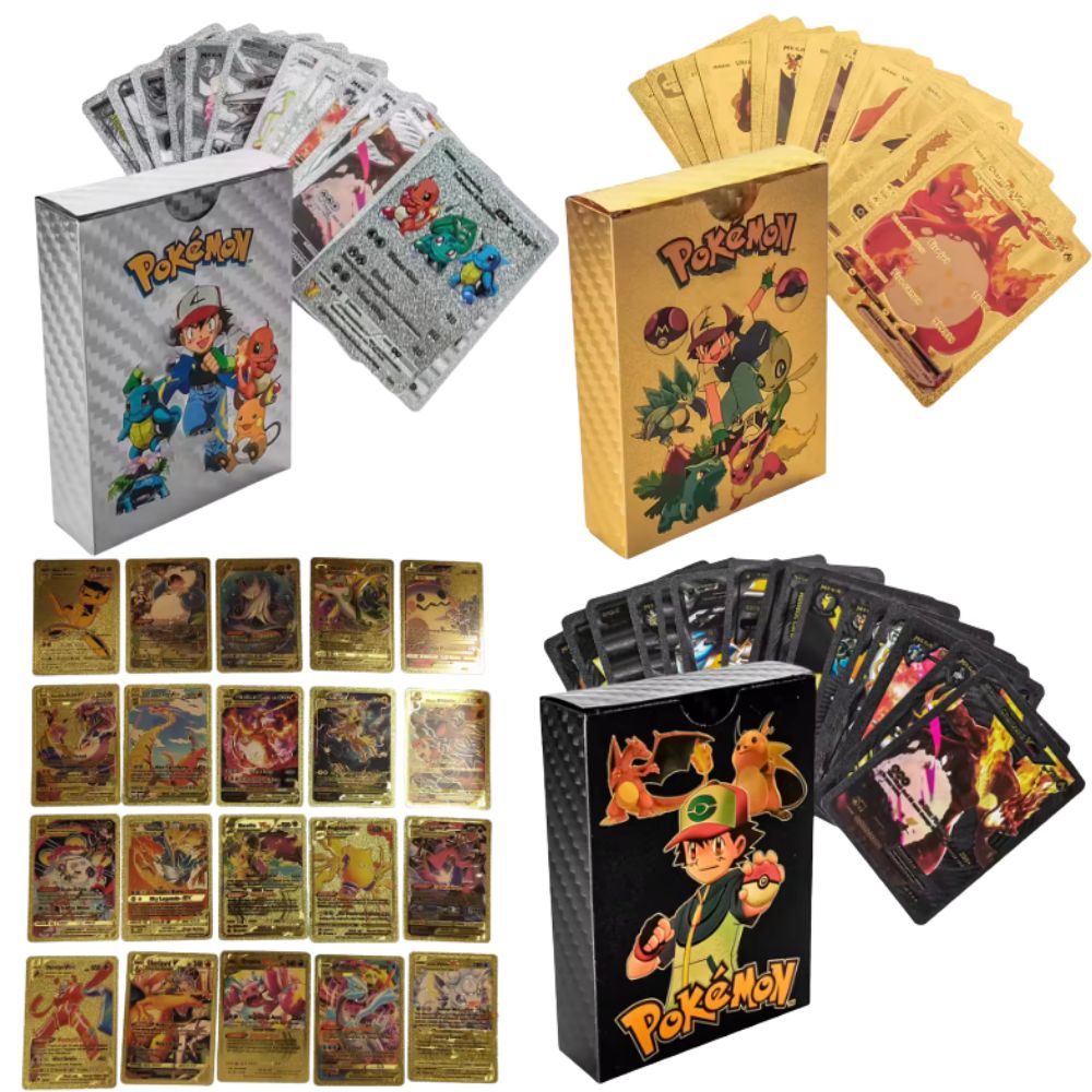New 55PCS Pokémon Cards Vmax G - đánh giá và giá Board Game English
