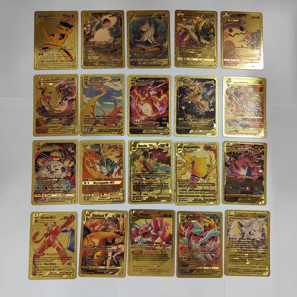 New 55PCS Pokémon Cards Vmax G - đánh giá và giá Board Game English