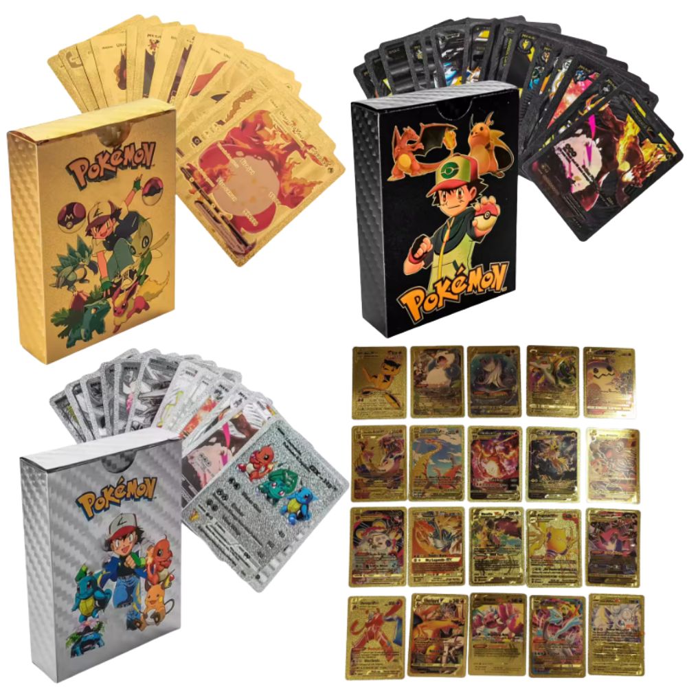 New 55PCS Pokémon Cards Vmax G - đánh giá và giá Board Game English