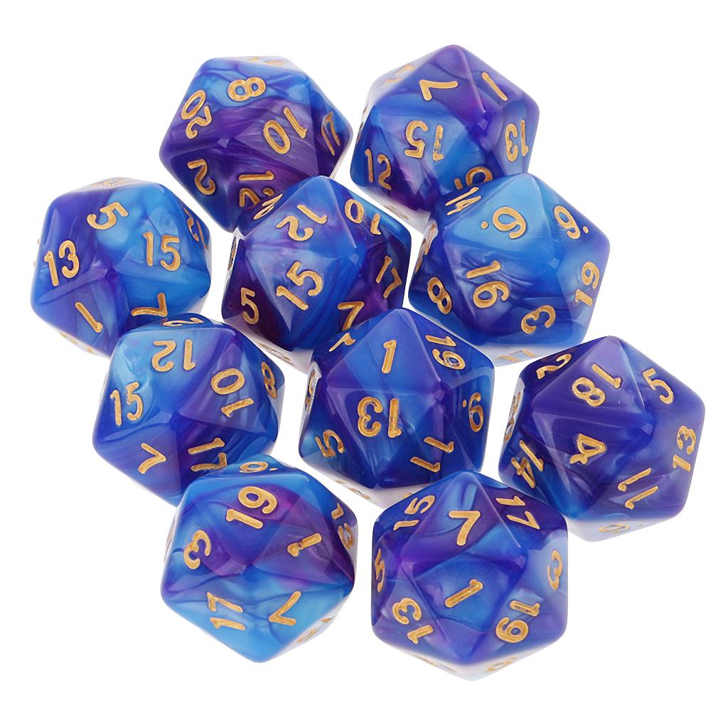 10 Chiếc Đa Diện 20 Mặt Xúc Xắ - đánh giá và giá Board Game Viral