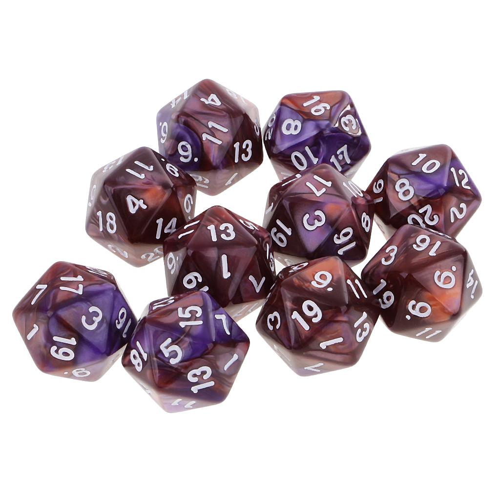 10 Chiếc Đa Diện 20 Mặt Xúc Xắ - đánh giá và giá Board Game Viral
