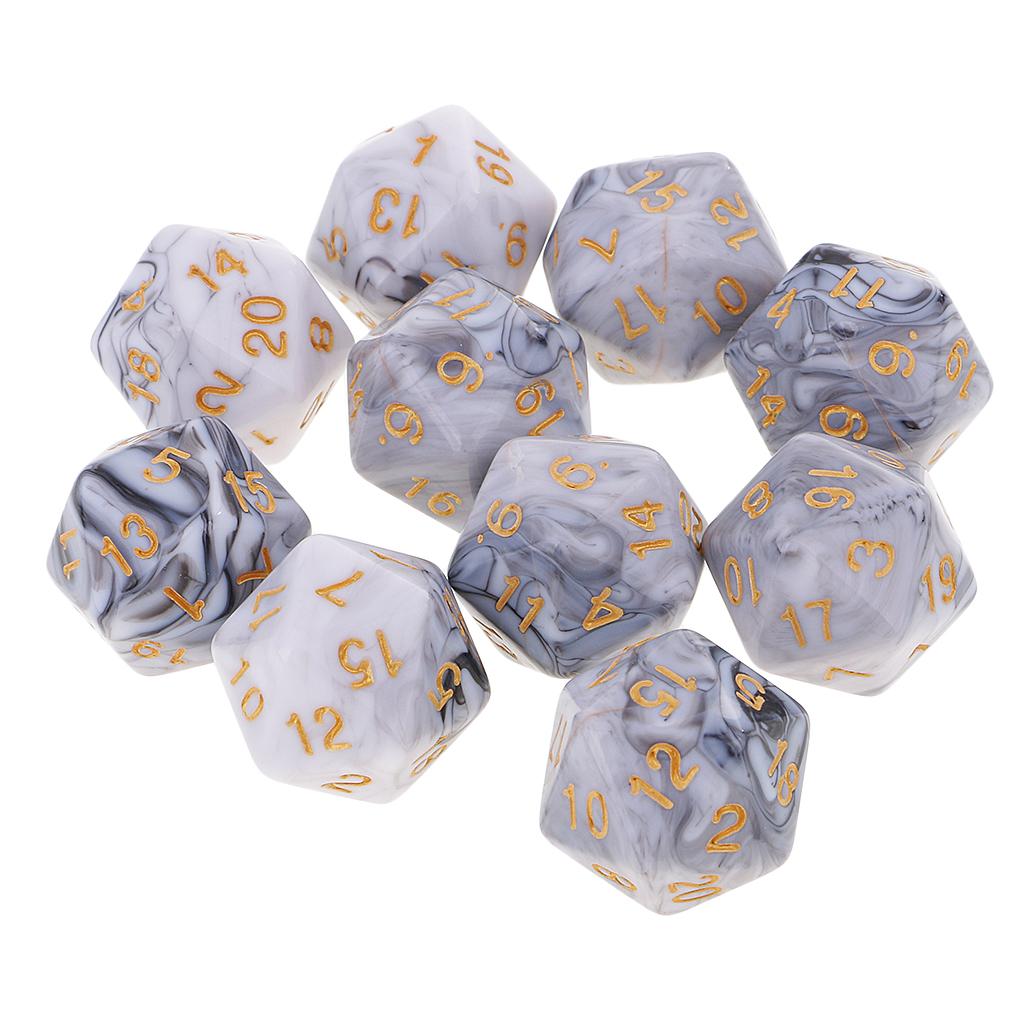 10 Chiếc Đa Diện 20 Mặt Xúc Xắ - đánh giá và giá Board Game Viral